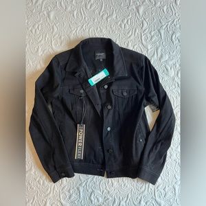 Brand New Liverpool Black Stetchy Jean Jacket
